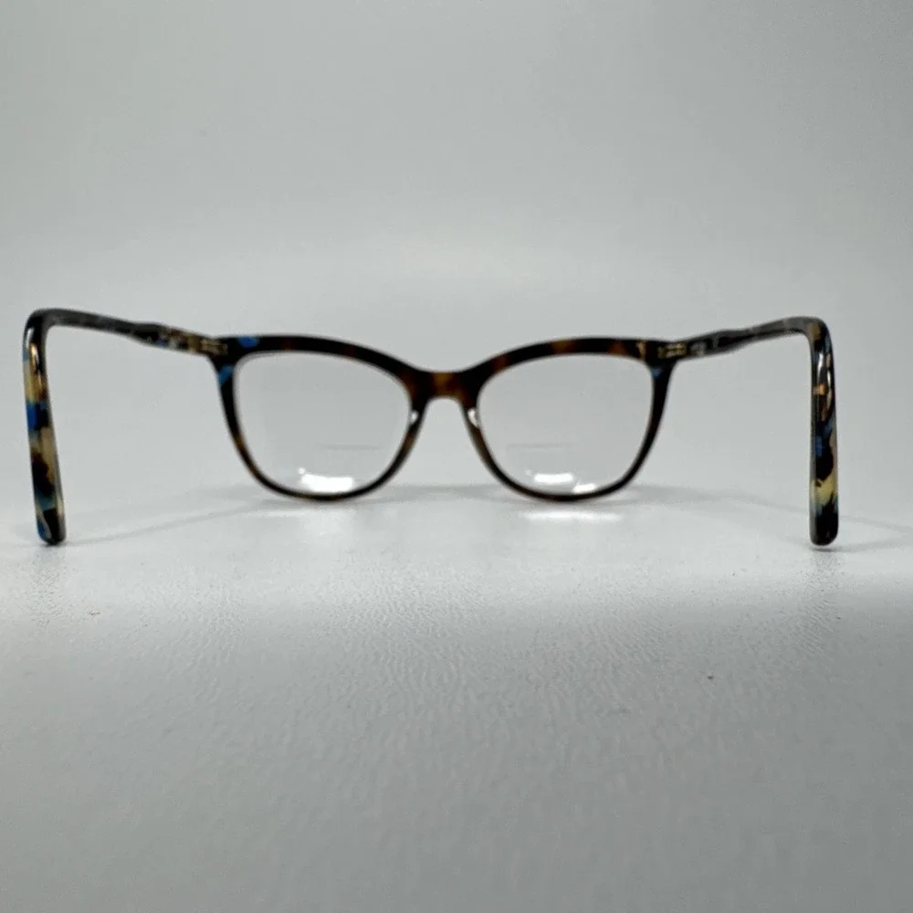 Lacoste Eyeglasses L2884 214 Blue Brown Tortoise 57-20-145 w/ Case,‎ For Frames